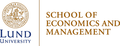 Lund University School of Economics and Management logo